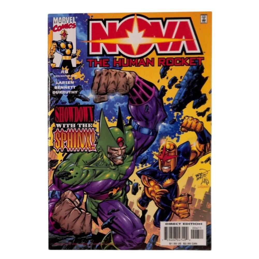 Nova # 6 - NM - Marvel  - 1999